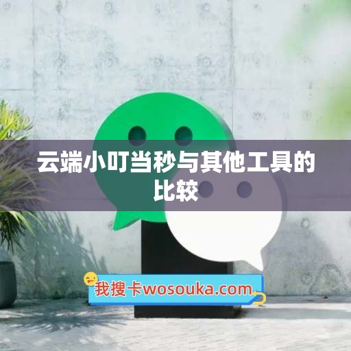 云端小叮当秒与其他工具的比较