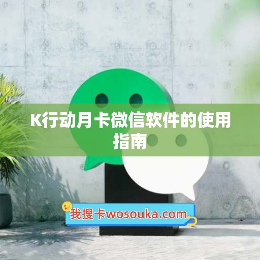 K行动月卡微信软件的使用指南