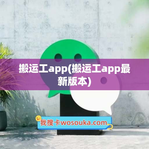 搬运工app(搬运工app最新版本)