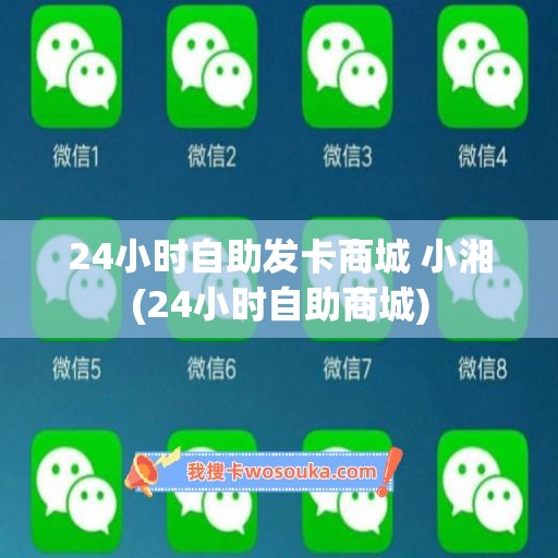 24小时自助发卡商城 小湘(24小时自助商城)