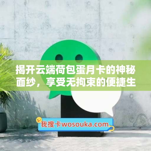 揭开云端荷包蛋月卡的神秘面纱，享受无拘束的便捷生活