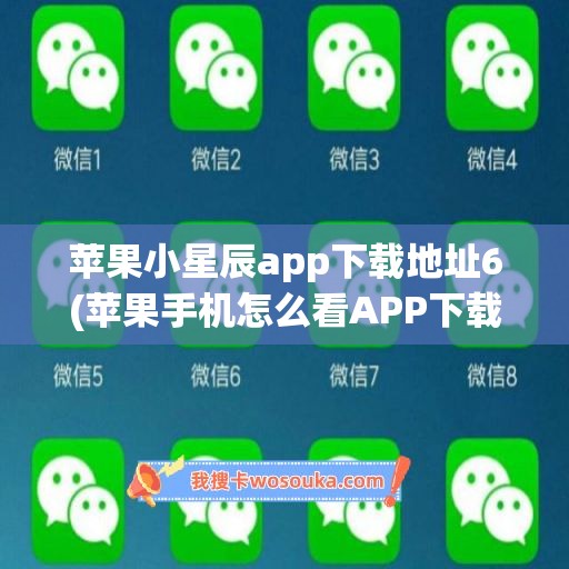 苹果小星辰app下载地址6(苹果手机怎么看APP下载地址)