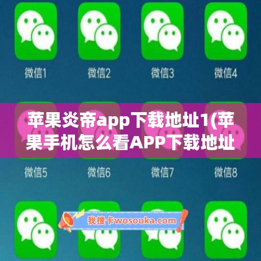 苹果炎帝app下载地址1(苹果手机怎么看APP下载地址)