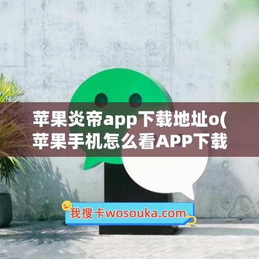 苹果炎帝app下载地址o(苹果手机怎么看APP下载地址)