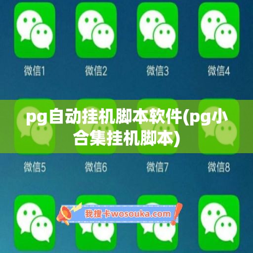 pg自动挂机脚本软件(pg小合集挂机脚本)