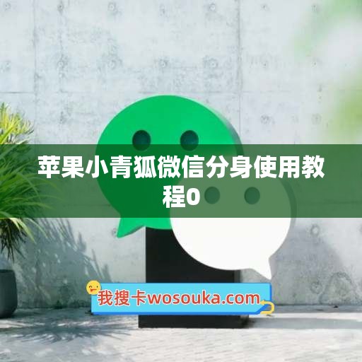 苹果小青狐微信分身使用教程0