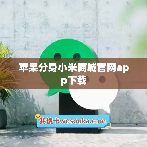 苹果分身小米商城官网app下载