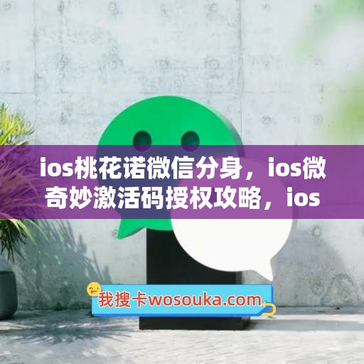 ios桃花诺微信分身，ios微奇妙激活码授权攻略，ios大白兔如何下载