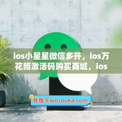 ios小星星微信多开，ios万花筒激活码购买商城，ios小蜜蜂如何下载