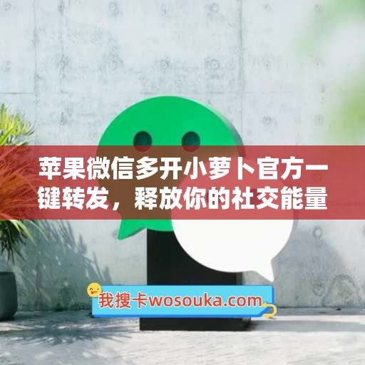 苹果微信多开小萝卜官方一键转发，释放你的社交能量！