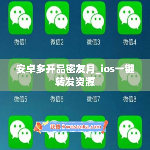 安卓多开品密友月_ios一键转发资源