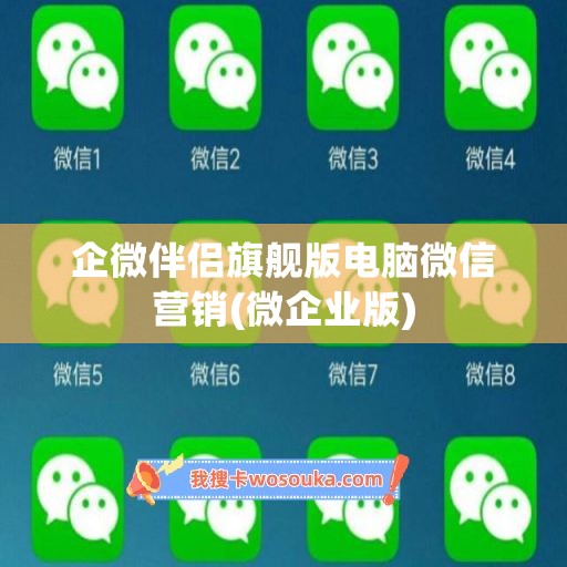 企微伴侣旗舰版电脑微信营销(微企业版) 企微伴侣旗舰版电脑微信营销(微企业版)