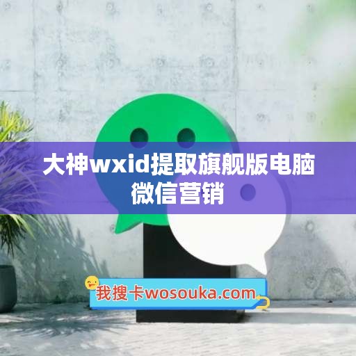 大神wxid提取旗舰版电脑微信营销