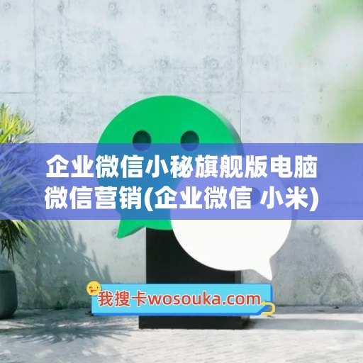 企业微信小秘旗舰版电脑微信营销(企业微信 小米)