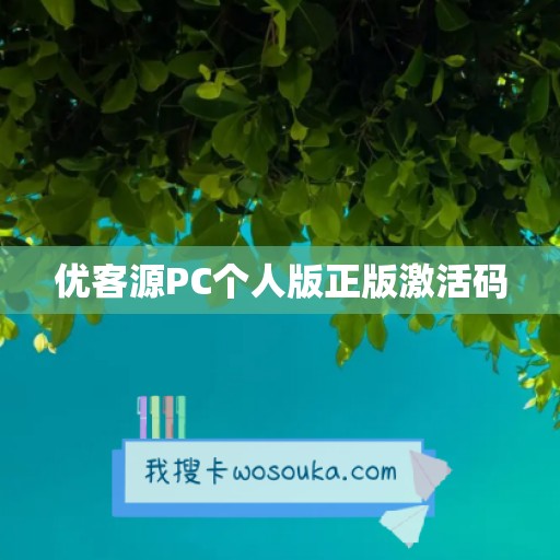 优客源PC个人版正版激活码