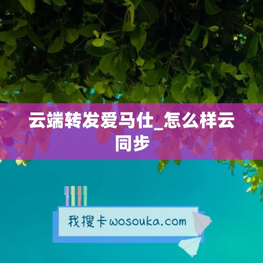 云端转发爱马仕_怎么样云同步