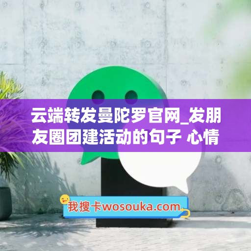 云端转发曼陀罗官网_发朋友圈团建活动的句子 心情短句(曼陀罗文案)