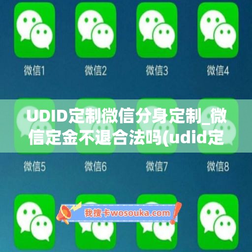 UDID定制微信分身定制_微信定金不退合法吗(udid定制版微信原理)