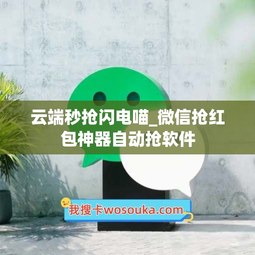 云端秒抢闪电喵_微信抢红包神器自动抢软件